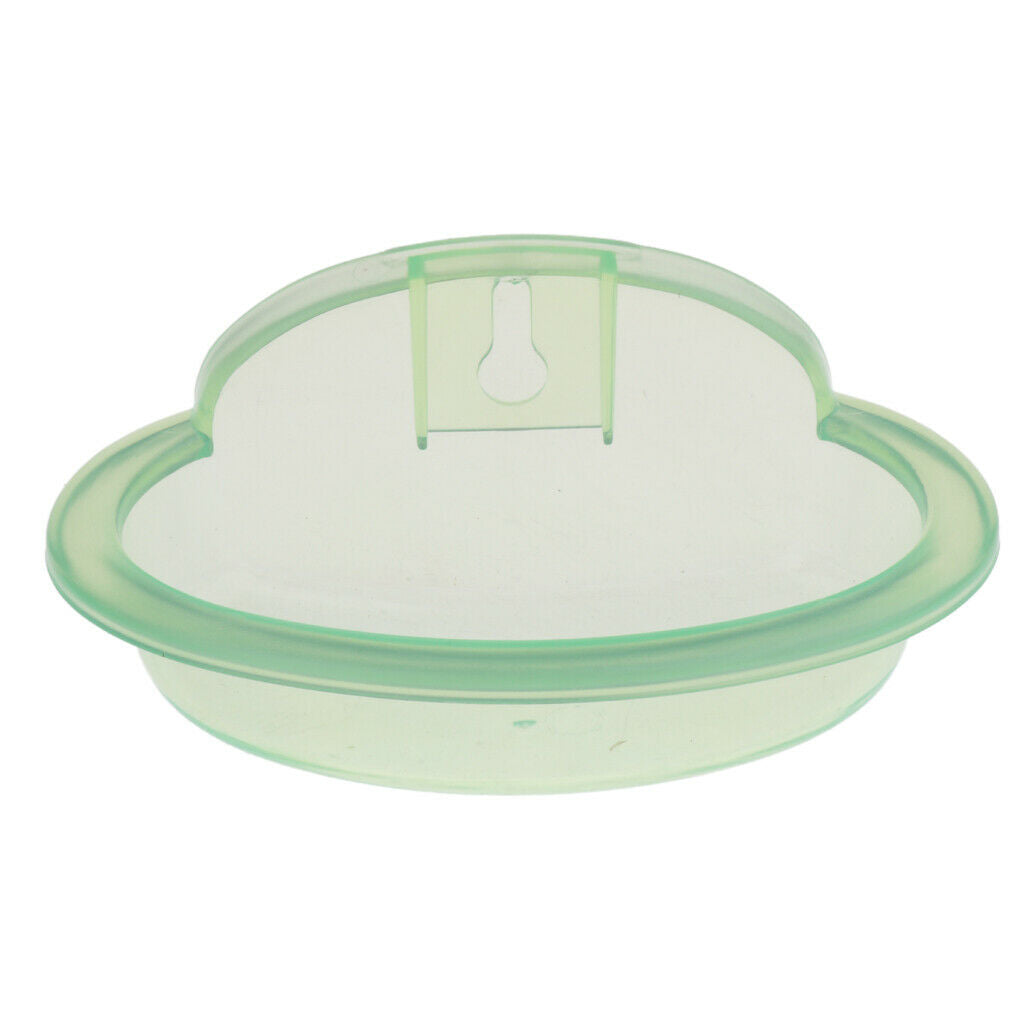 Hanging Dish Bowl Pet Hamster Corner Feeder Feeding Bowl Dish Random Color