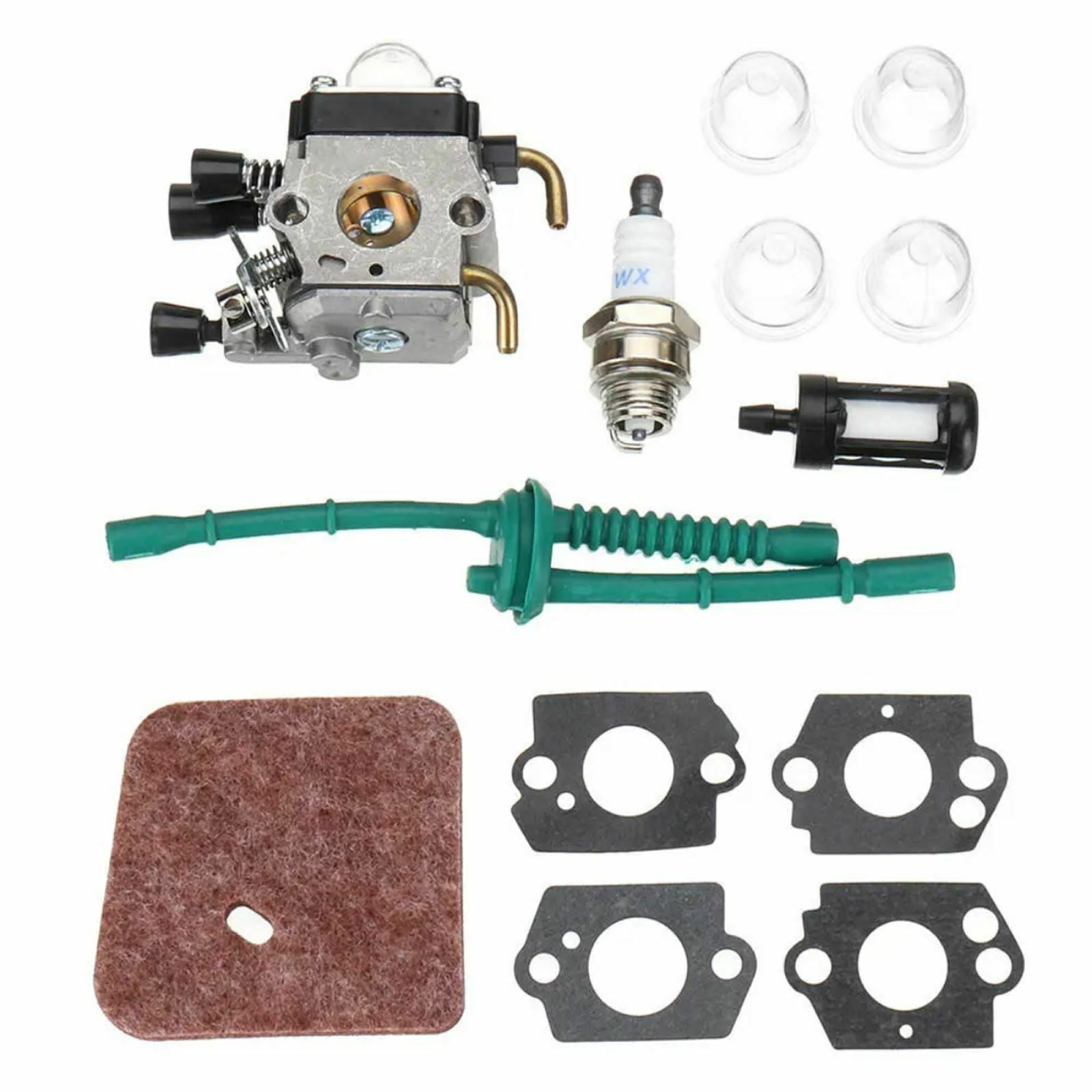 Carburetor Air Fuel Filter Set Kit for STIHL FS85 HL45 HL75 HS45 HS75 HS80 HS85