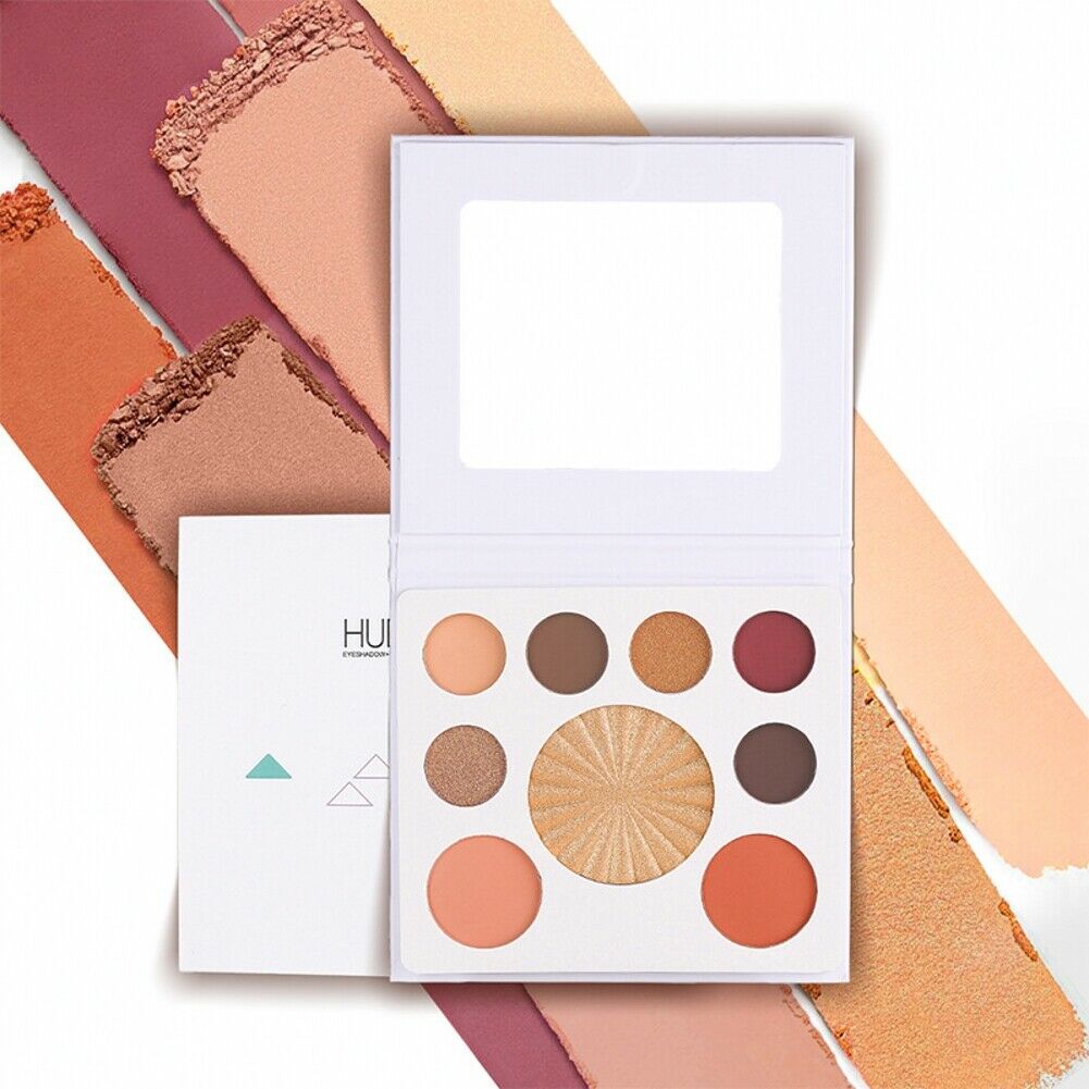9 Color Eye-shadow Daily Makeup Fine Shimmering Earth Color Eye-shadow Palette