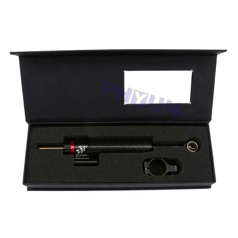 9.8'' Alumium 16 Damping Adjustment Gear Motorcycle Steering Damper Stabilizer