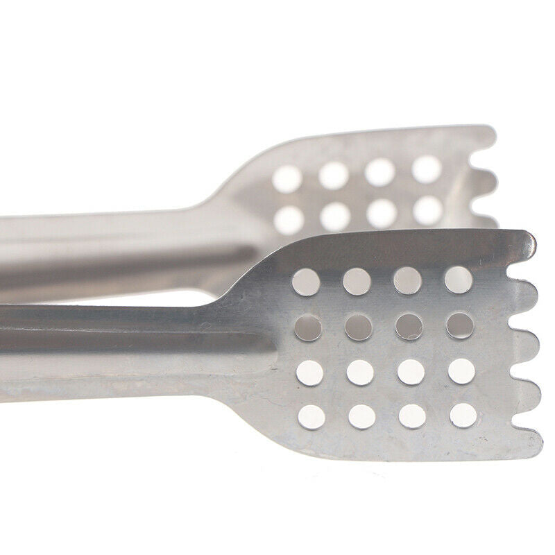 Mini Stainless Steel Sugar Tongs Ice-Cube Picker Coffee Tea Food Serving UsA Qx