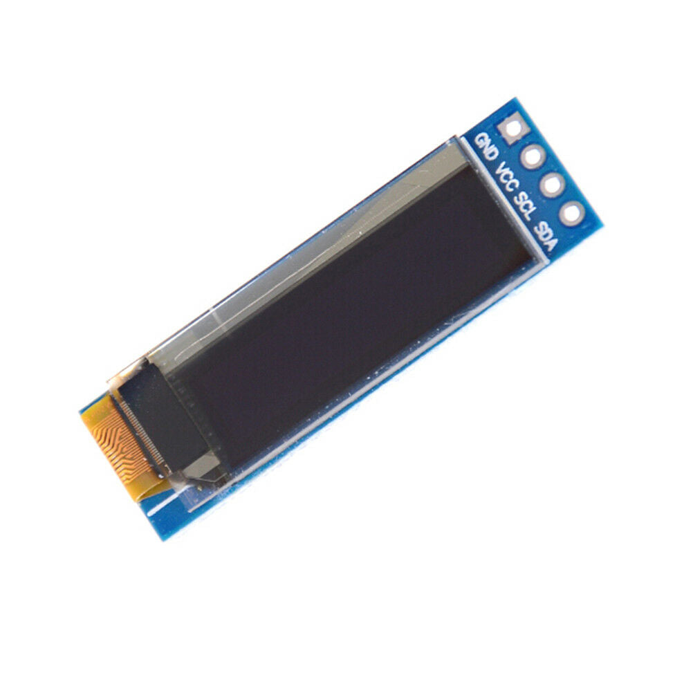 iic i2c 0.91" 128x32 blue oled lcd display module 3.3v 5v for arduino Y1