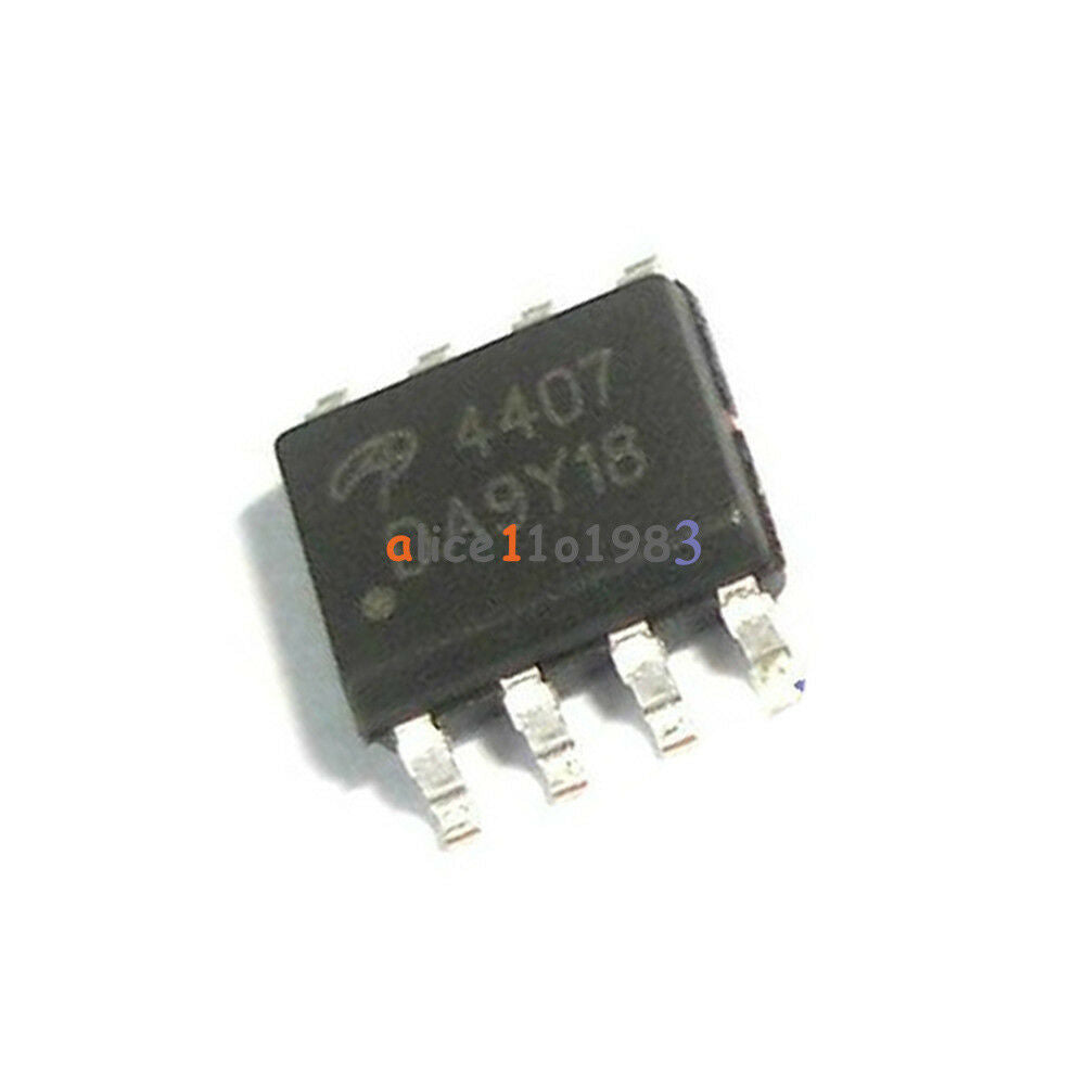 20PCS NEW 4407 AO4407 AO4407A SOP8 P-Channel MOSFET IC