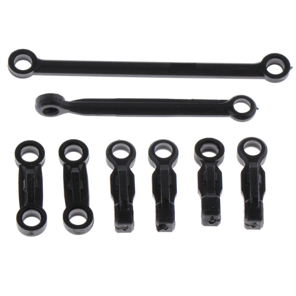 8pc Steering Servo Linkage Pull Rods Upper Swing Arm For Wltoys K989 RC