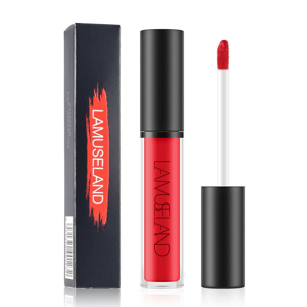 Waterproof Longlasting Lip Gloss Nonstick Cup Liquid Velvety Lipstick Chili
