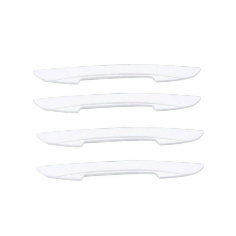 4x White CAR Door Edge Guards Trim Molding Anti-rub Stirp Scratch Protector PVC