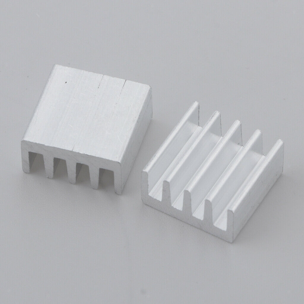 10PCS Aluminum  Sink, Cooling Fins  Sink, 14 X 14 X 7mm, Aluminum