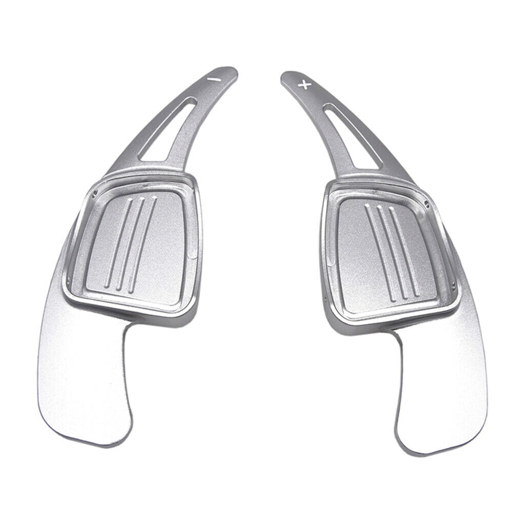 2x Aluminium Alloy Car Steering Wheel Shift Blade Paddle Shifter Extension