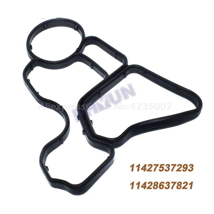 Engine Oil Filter & Cooler Housing Gasket Seal for BMW X3 X5 X6 Z4 E60 E90 E91