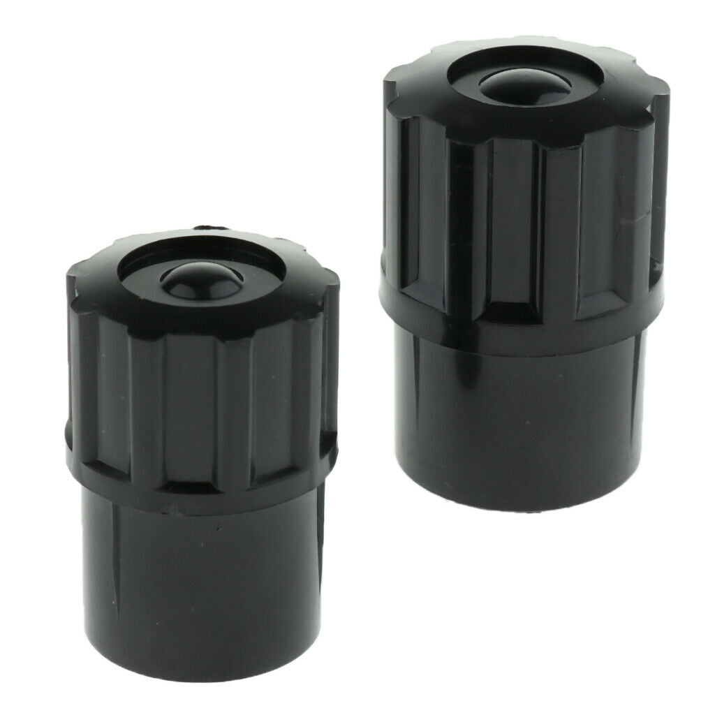 2-piece black mouthpiece for soprano / alto saxophone metal part