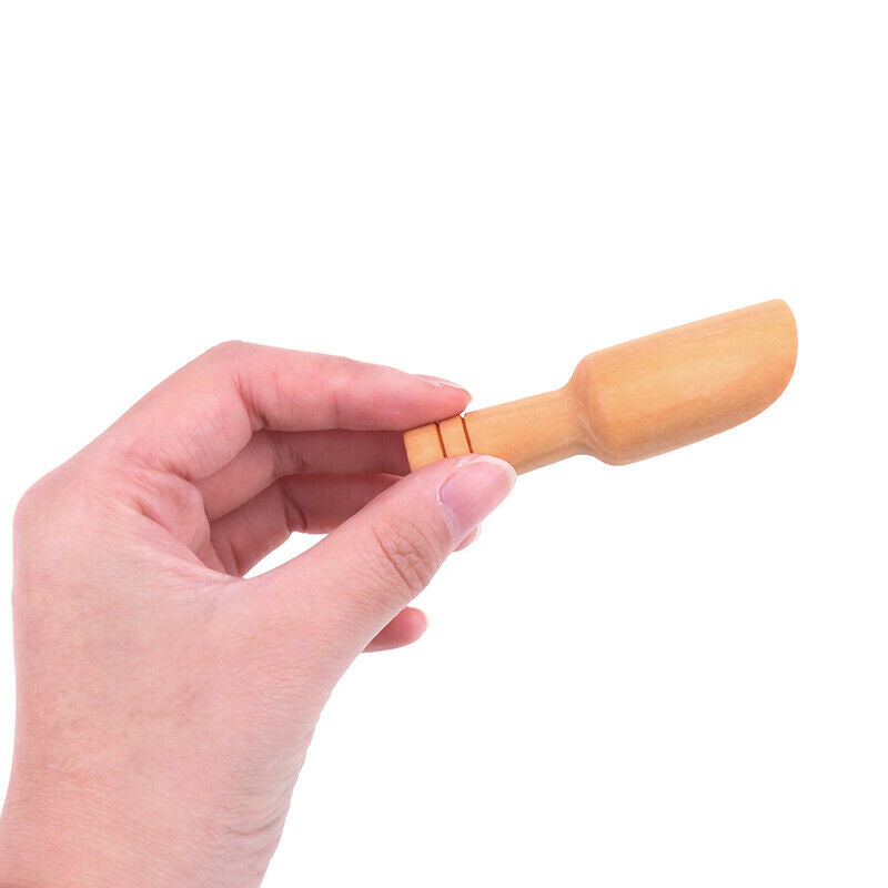 4PCS Wooden&Mini Spoon Spice Spoon Sugar Tea Coffee Scoop Small Condiment.l8