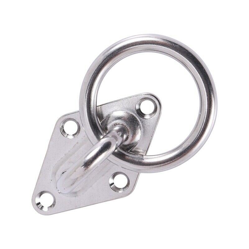 80Mmx50Mm Mounting Hook For Wall Or Ceiling With Round  Stainless Steel - BracT8