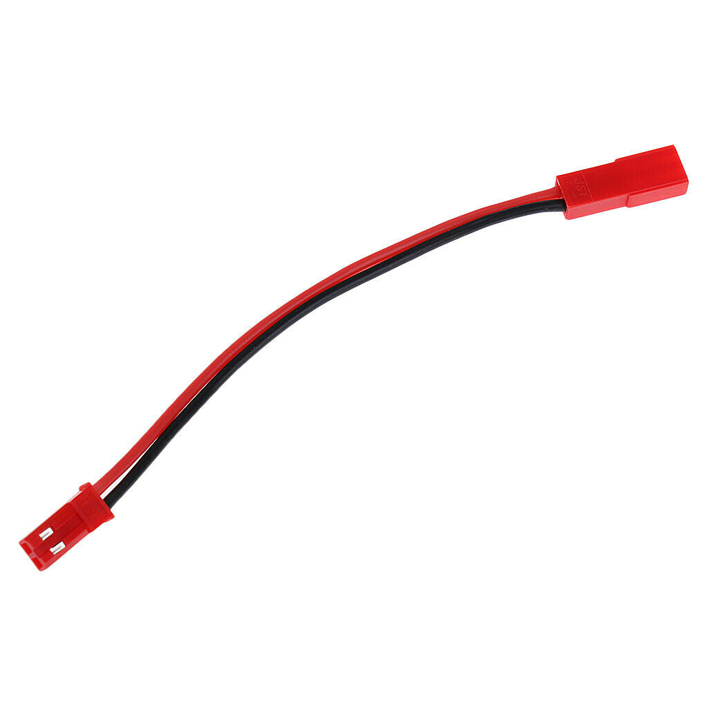 5x 100mm JST Male to Female Plug Extension Cable Harness for RC Boats Trucks