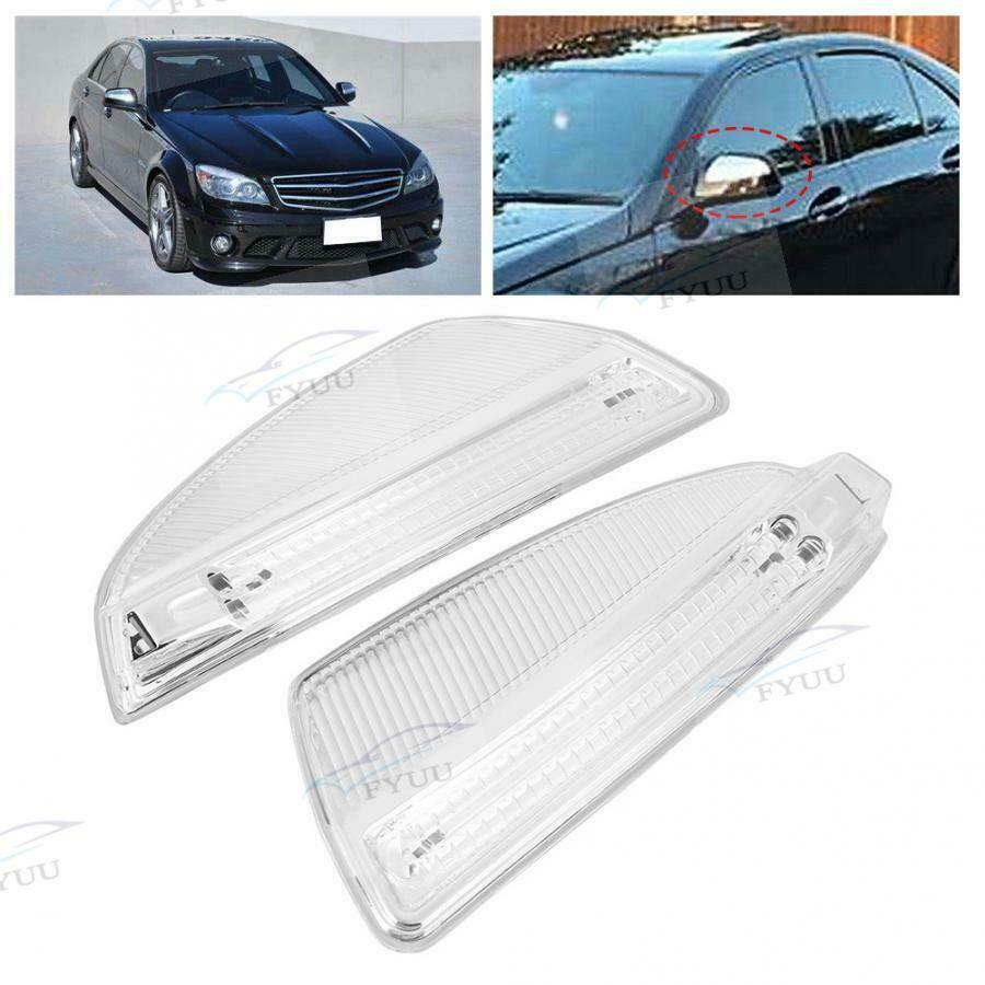 2pc Door Mirror Turn Signal Light For Mercedes W164 ML300 ML500 ML550 ML320 W204
