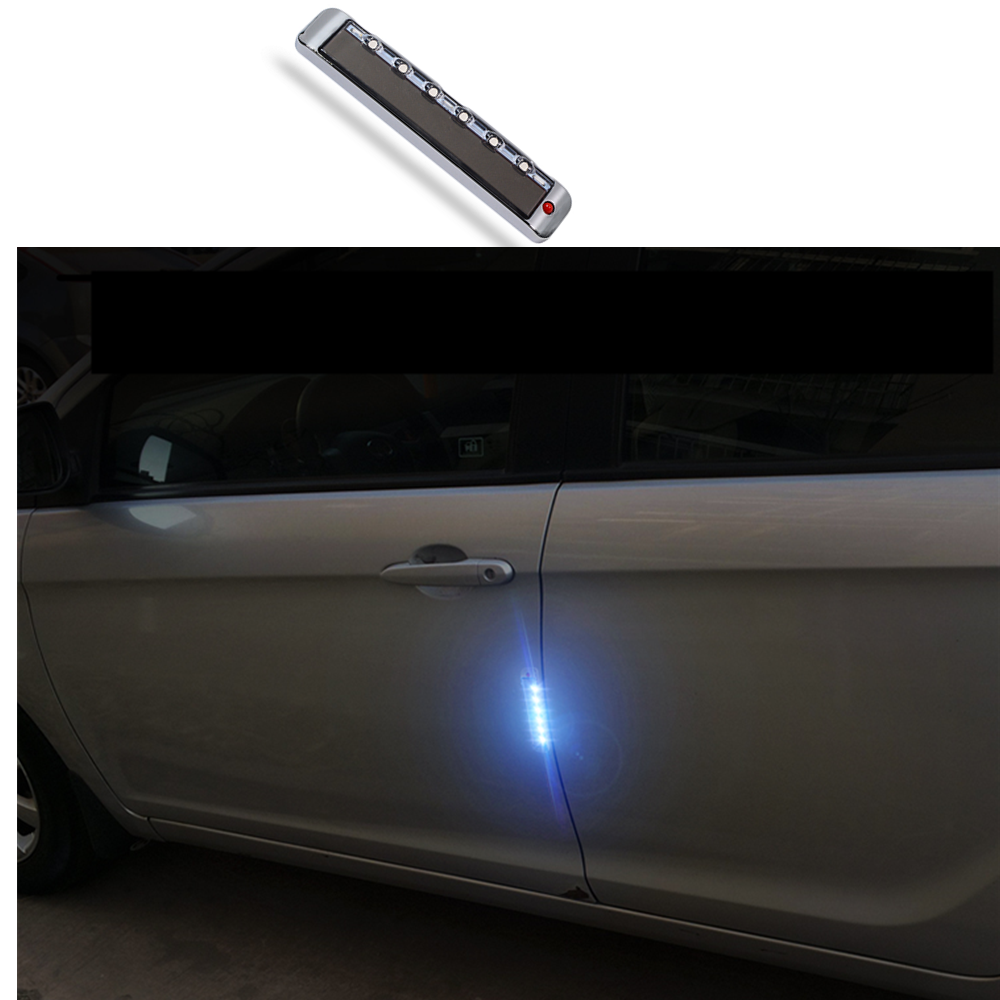 Car Door Anti-Static Solar Energy Protection Anti-Collision LED Decoration Light