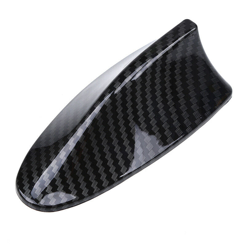 Carbon Fiber Car Autp Trim Shark Fin Roof Antenna Decorative Aerial Universal
