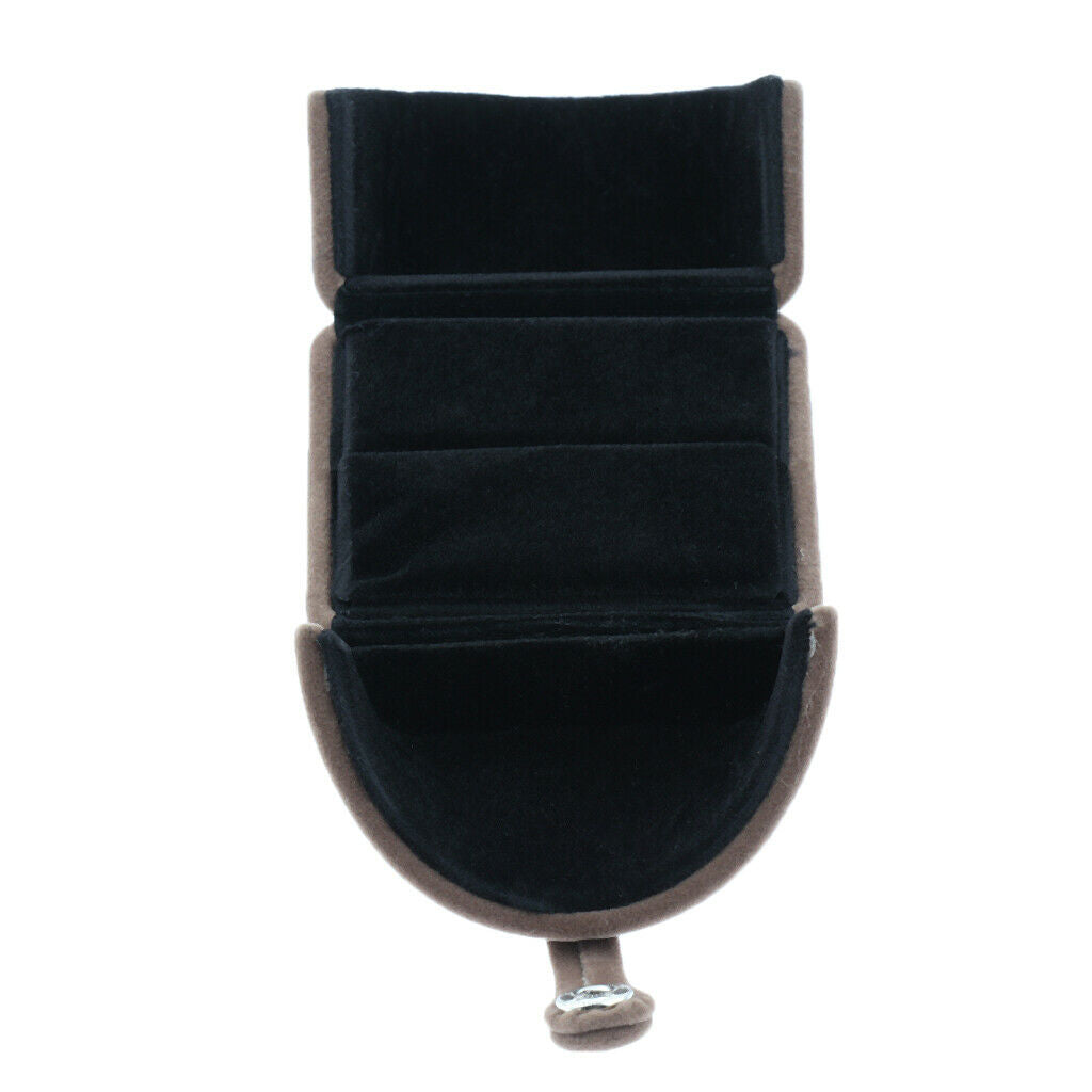 Wedding proposal ring box double opening gift box - couple ring jewelry box