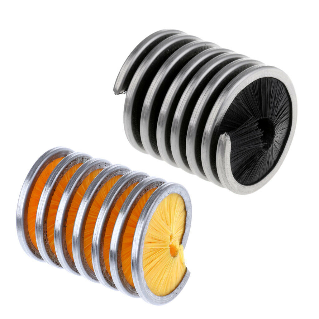 2pcs Great Outdoor Climbing Rope Cleaning Brush Washer Tool for 8-13mm Dia. Rope