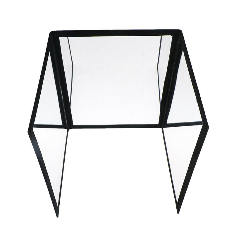 3-Way Mirror for Practice Poker Coin Technique Card Pad Magic Props Access Z Tt