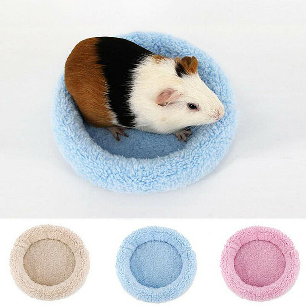 3 Pieces Soft Bed Blanket Mat Mat Mat For Hamster Cat Pets