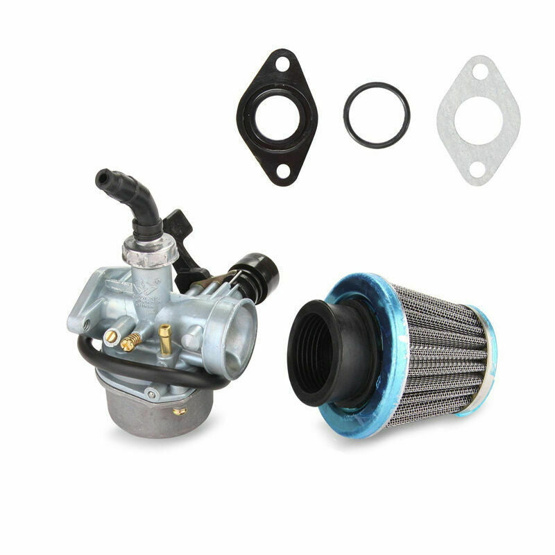 19mm ATV Dirt Bike Go Kart Carb 50cc,70cc,90cc,110cc,125cc,Carburetor+Air Filter