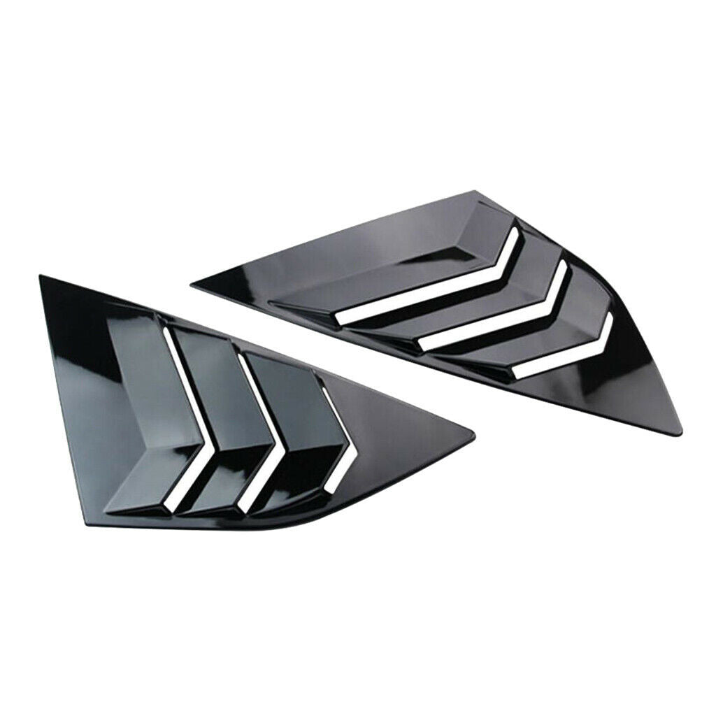 2pcs Rear Window Blinds Side Tuyere Louver suit for Ford Focus ST RS MK3 2012-18