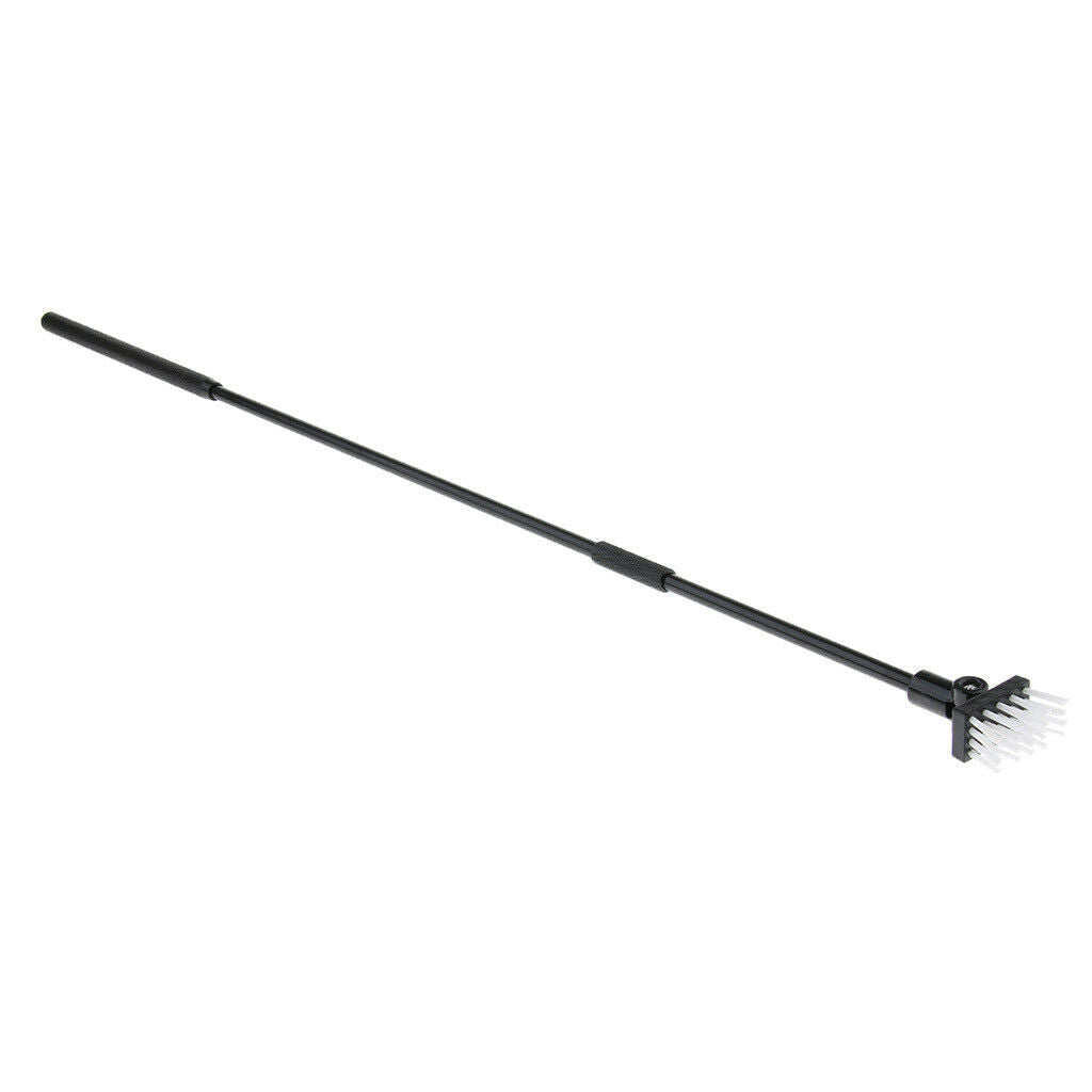 Adjustable Handle Length Aquarium Fish Tank Brush Cleaner 1 Set