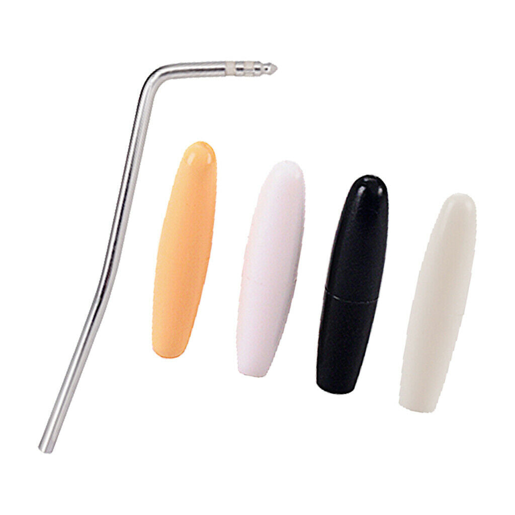 Tremolo Arm 6mm Whammy Bar + 3Pcs Tremolo Arm Parts Electric Guitar