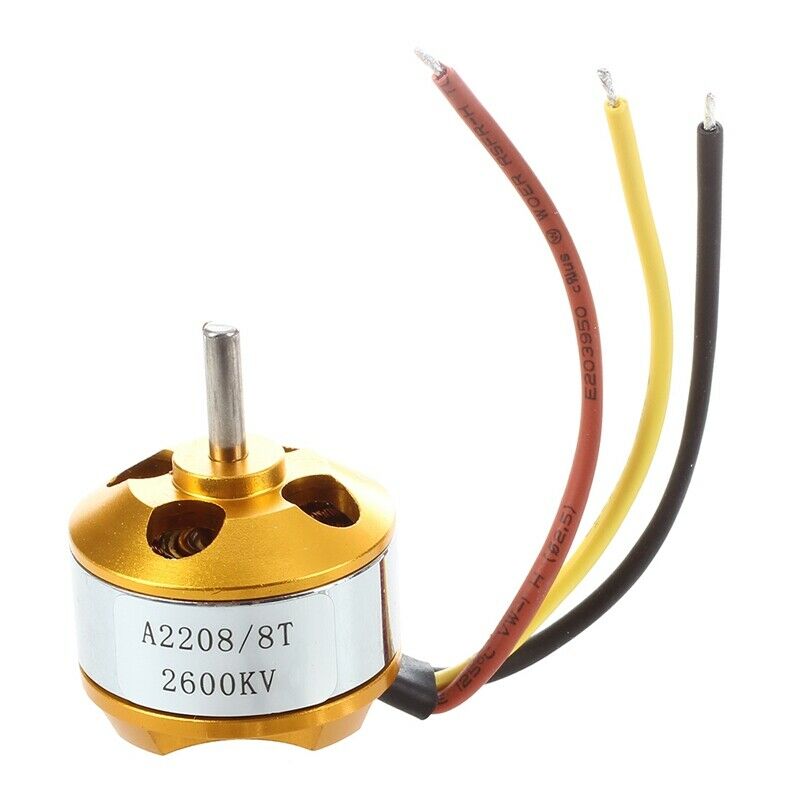 2600KV Rotating Speed Brushless Outrunner Motor for RC Aircraft W7Q9Q9