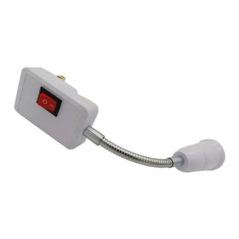 3A E27 Socket Light Bulb Socket Adaptor Converter Lamp Holder Base-UK Plug