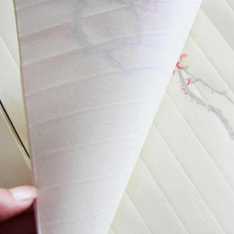 20 Sheets Xuan Paper Print Retro Rice Paper Writing Stationery Random Style