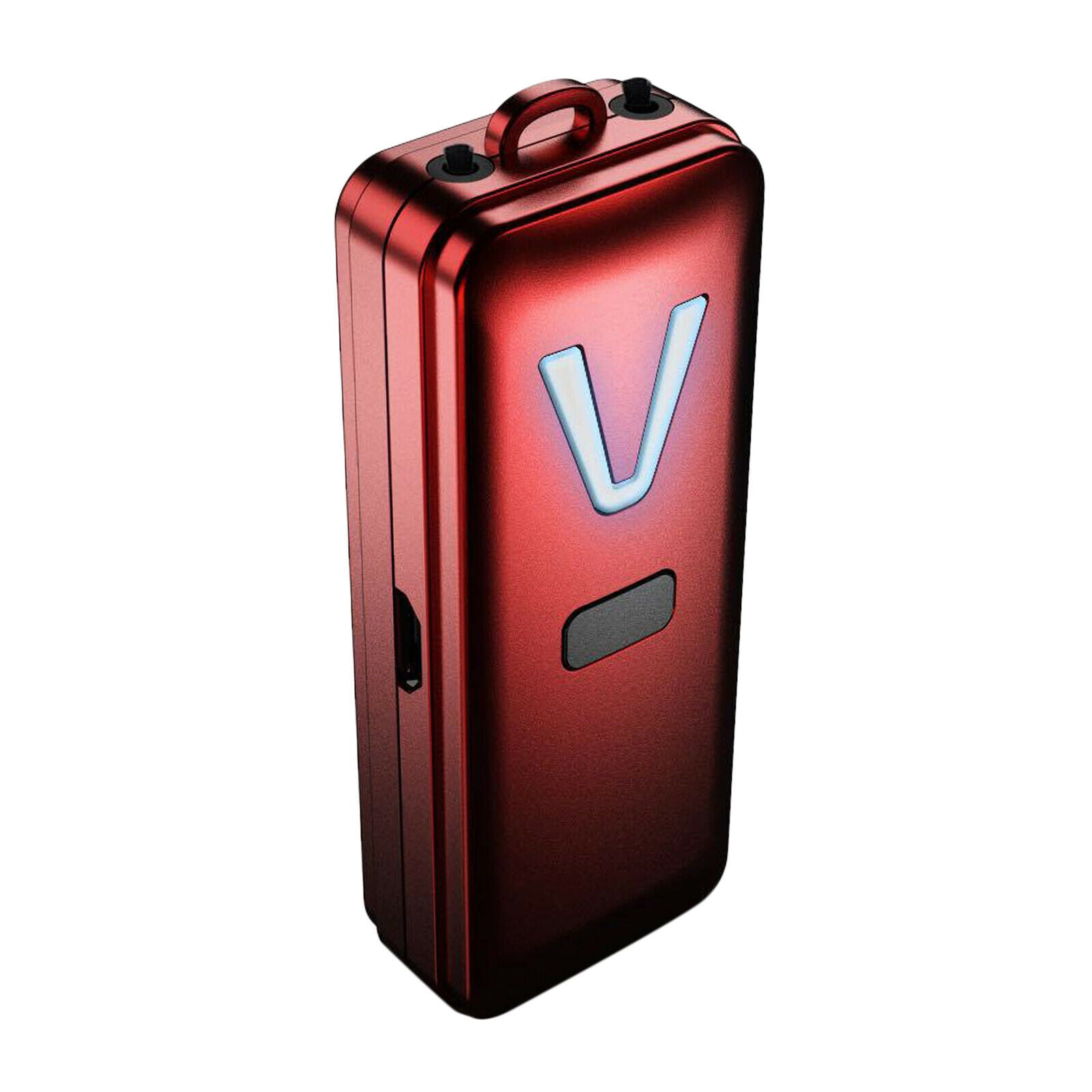 Air Purifier Cleaner Ion Generator Necklace Wearable Smoke Remover Red