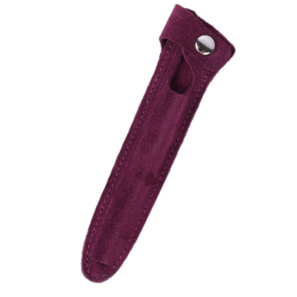 Professional Hairdressers Scissors Shear Pouch Storage Bag Holder Wine Red