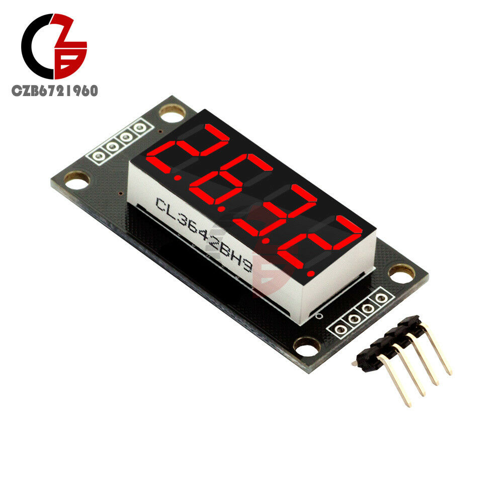 TM1637 0.36 "inch 4-digit Tube LED Digital Display Module Board For Arduino Red