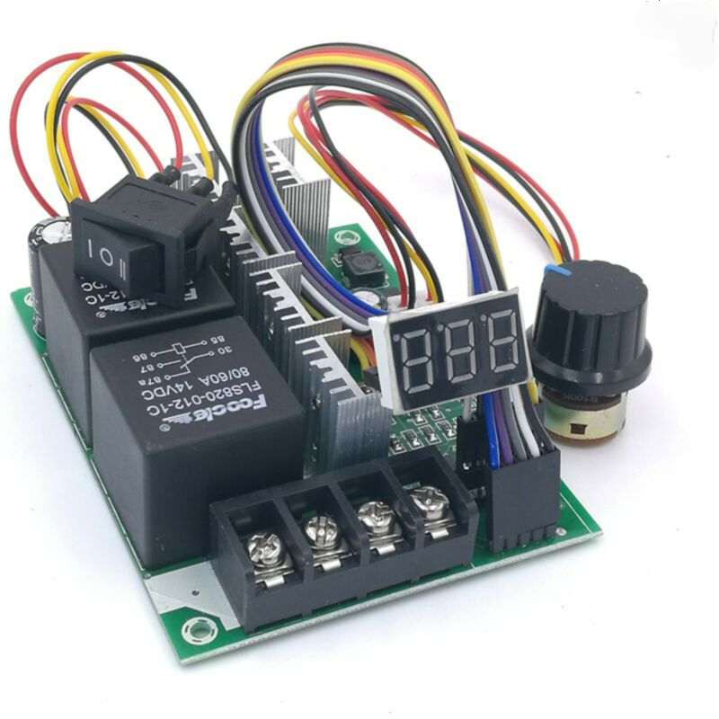 Dc Motor Digital Display Pwm Speed Controller Brush Motor Adjustable12V24V36V48V