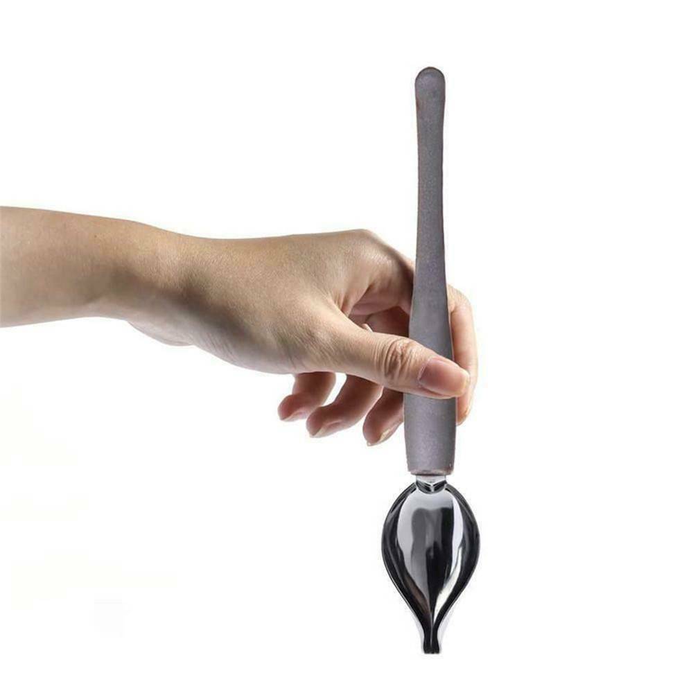 Chef Valon Sauce Plating Art Pencil Dish Coffee Draw Tool Spoon Stainless Steel.
