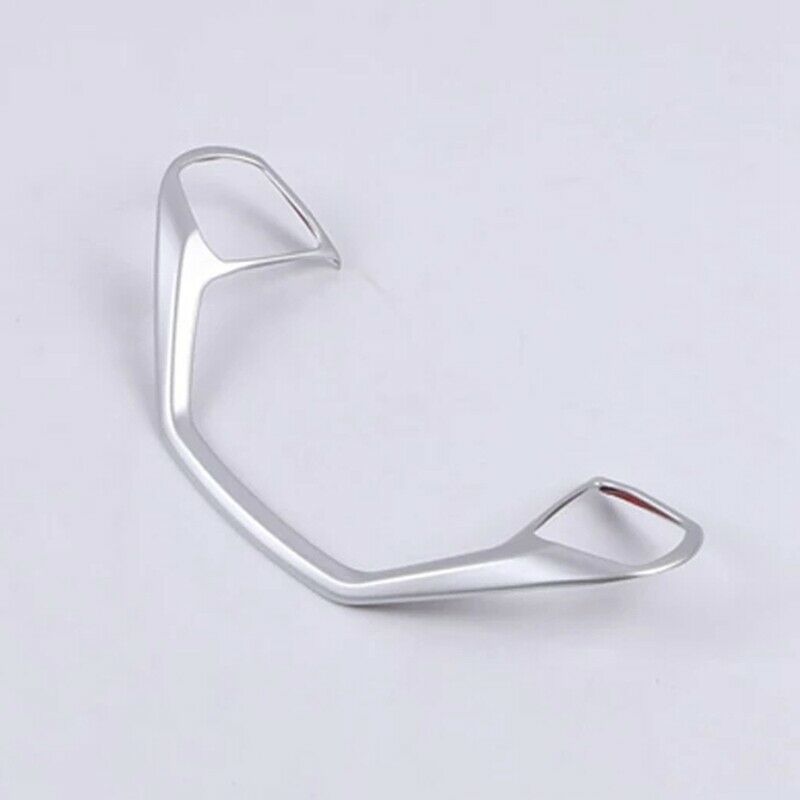 Car Styling ABS Matte Interior Stee Wheel Decorative Cover Trim for Ford ExploH7