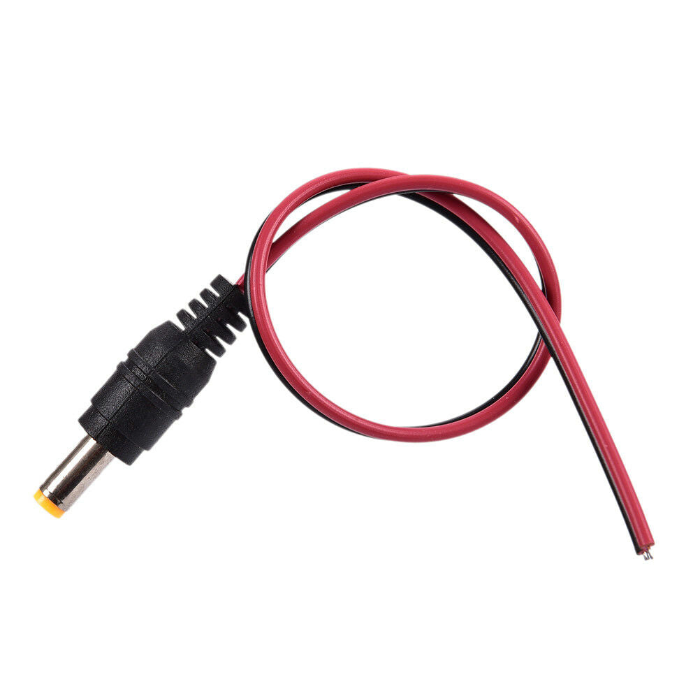 5PCS 5.5x2.1mm Male DC Power Socket Jack Plug Connector Cable 12V Pi.l8