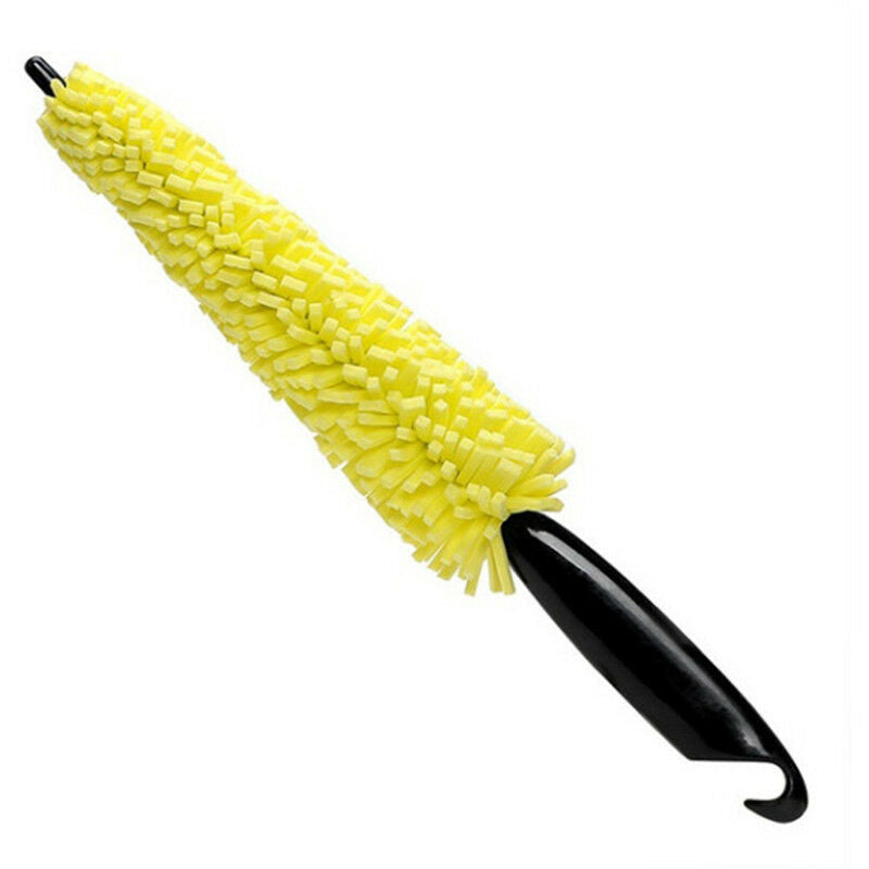 Car Wheel Brush Plastic Handle Cleaning Brush Wheel Rims Tire Washing Bru.l8
