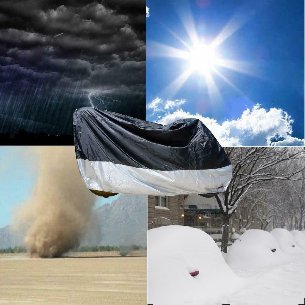 Professional Motorcycle Cover Waterproof Motorbike Protector Outdoor 2XL