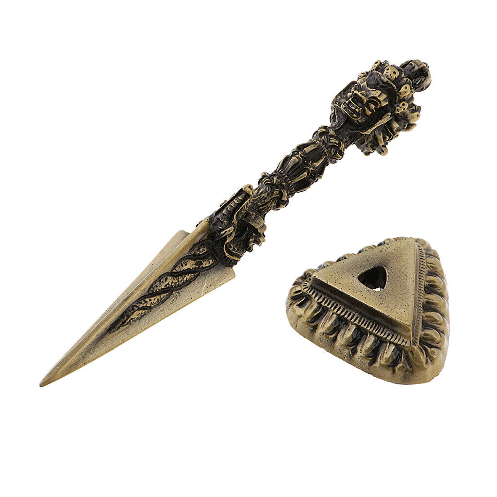 Phurba Viswa Vajra Dorje Pendant Necklace Jewelry Car Decoration