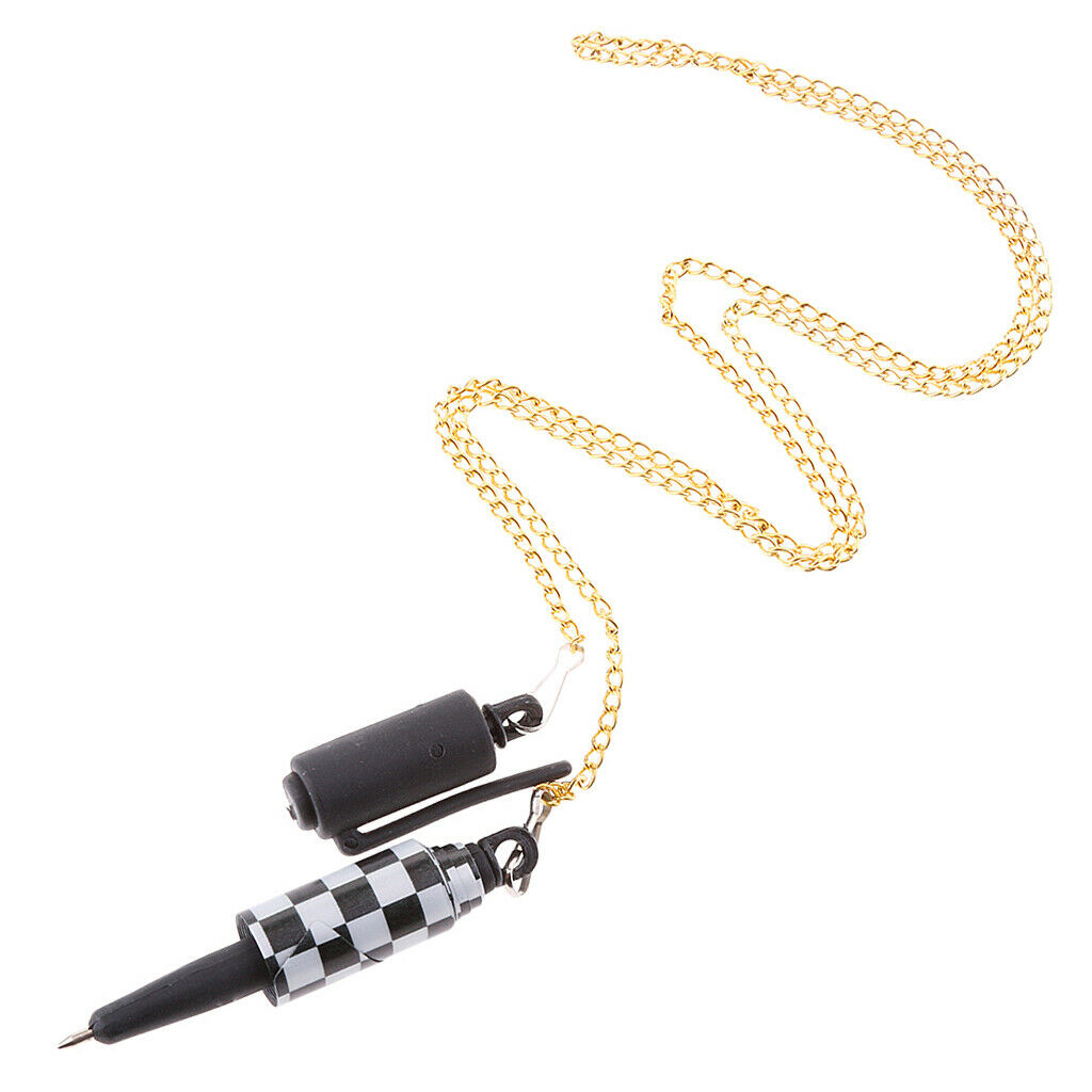 Pin to necklace gimmick props for birthday party stage 78cm