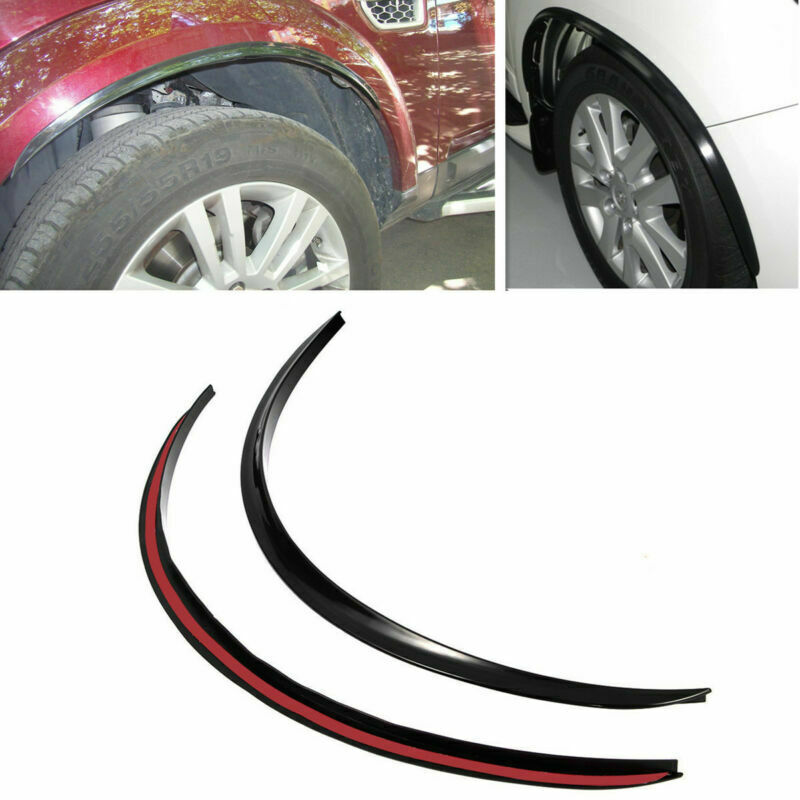 Auto Fender Flare Wheel Lip Protector Car Wheel Arch Moulding Trim Decor Strips