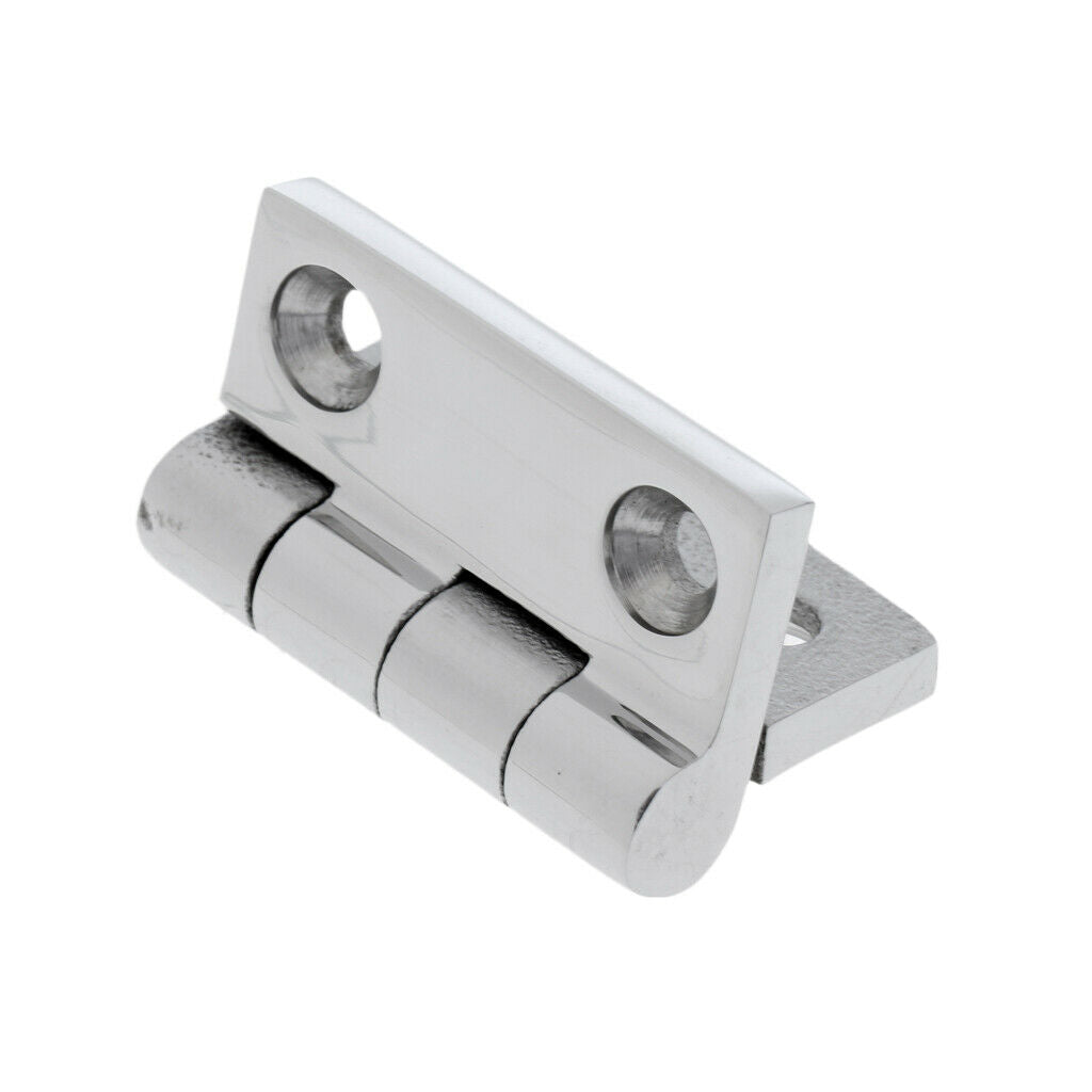4x Caravans RV Yacht Door Wing Hinge Stainless Steel Polished Chromed DIY