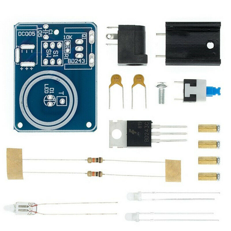 DC 15-24V 2A Mini Coil Plasma Speaker Electric Electronic Kit 15W DIY To.l8