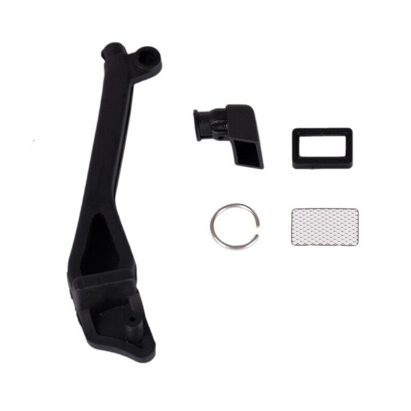 Black Rubber Snorkel for 1/10 RC Cler Car Traxxas -4 Defender 4 T4 AccessoriesC7