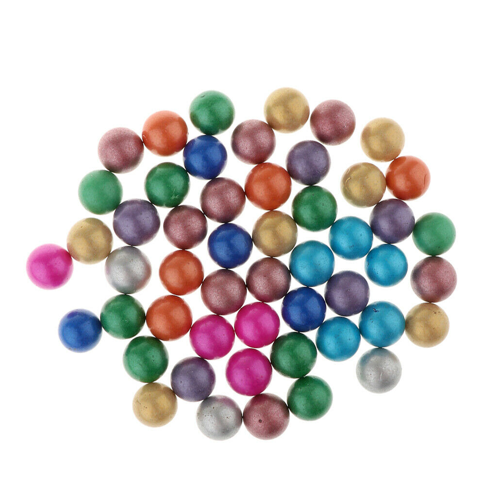 90x 16mm Fun Glass Marbles Balls Run Chinese Checkers Marble Solitaire Toys