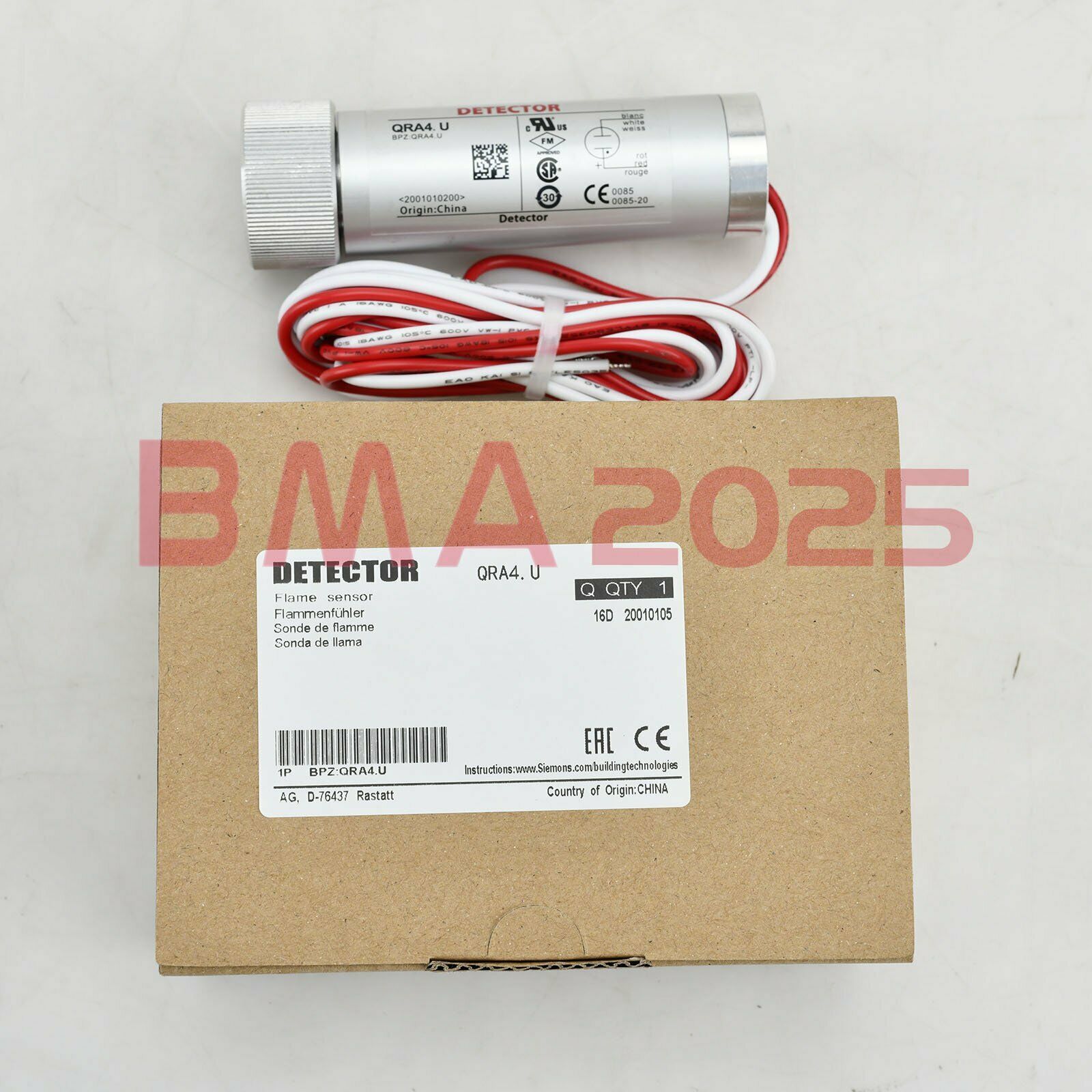1PC Brand new QRA4.U flame detector one year warranty DHL free ship SM9T