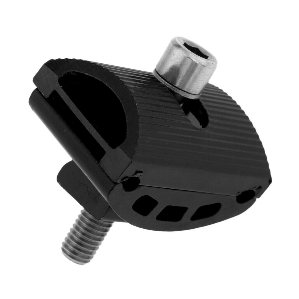 Perfeclan Bike Seat Post Clamp Bike Cycling Tube Clip Single Rod Head Parts