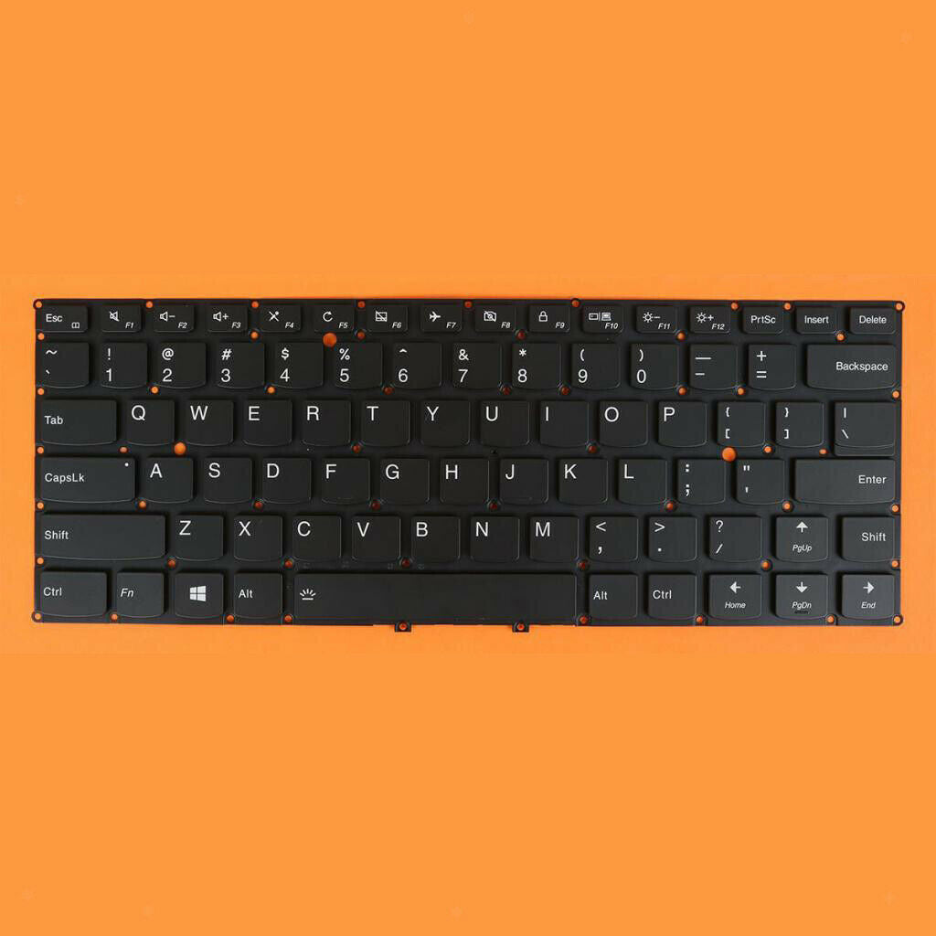 Black Standard Keyboard For   Yoga 910-13IKB YOGA 5 Pro With Backlight